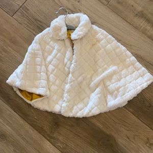 Toddler poncho perfect for the holidays and cooler weather